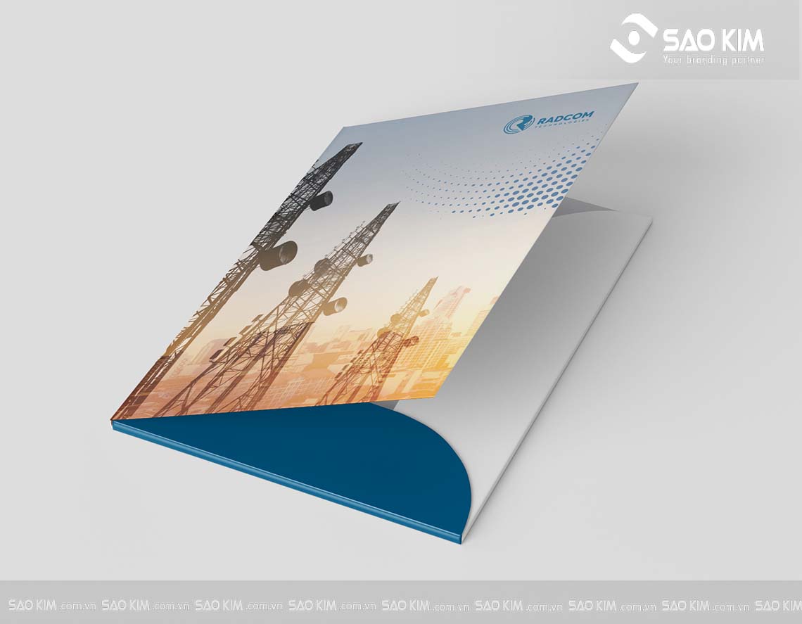 RADCOM - Thiết kế logo, bộ CIP Công ty RADCOM Việt Nam